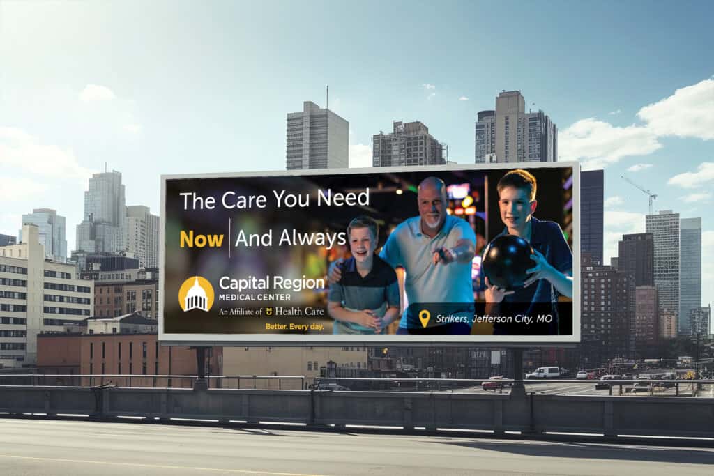 Marketing for Capital Region Medical Center - Billboard