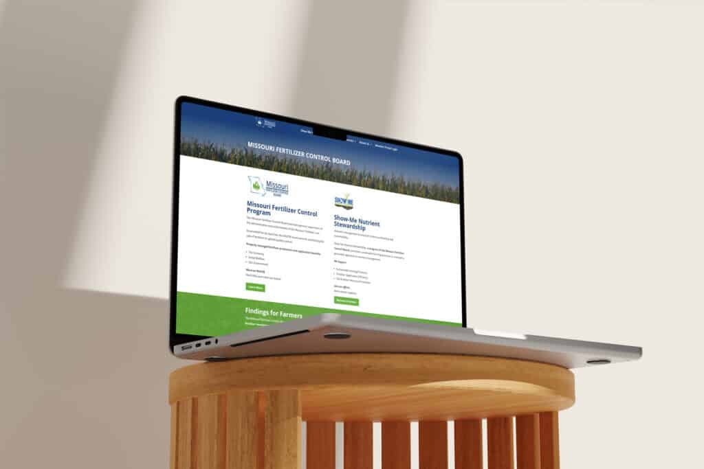 Missouri Fertilizer Control Board Website Design